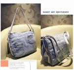 หมดค่ะ กระเป๋าLuluhouse รุ่น L135-01PW  กระเป๋าแฟชั่น สวย คุณภาพเกินคุ้ม นำเข้าของแท้